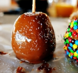 Когда шоколад застывает, десерт можно подавать к столу! Приятного аппетита! 
 
 koketka.by/recepty/item/2149-yabloki-v-shokolade 	