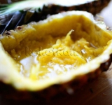 Аккуратно извлекаем мякоть.