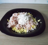 Добавляем майонеза по вкусу.