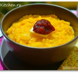 Готовую кашу снимаем с огня, хорошо перемешиваем. Кусочки тыквы и яблока можно измельчить вилкой, либо погружным блендером. Кладем в кашу масло, варенье или мед по желанию и подаем к столу. Приятного аппетита!
Cсылка на оригинальный рецепт: hellokitchen.ru/6957/kasha-iz-tikvi-s-risom/