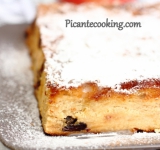 Печь сырник 1 час 20-30 минут, поверхность должна хорошо схватиться, а центр оставаться слегка недопеченным. Выключить духовку и приоткрыть дверцу. Оставить так до полного остывания. Приятного чаепития!
Источник рецепта www.picantecooking.com/recipe/yablochnyi-syrnik