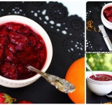 Сладкий клубничный соус с легкой ноткой апельсинового привкуса готов! Охлажденным подаем к столу. Хранить соус можно в холодильнике в течении 3-х недель. Приятного аппетита!
Cсылка на оригинальный рецепт: www.picantecooking.com/recipe/klubnichno-apelsinovyi-sous